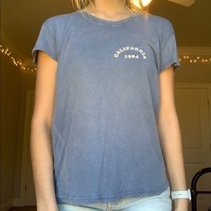Brandy Melville Blue California Tee